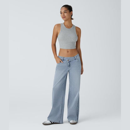 Halara Flex™ Low Rise Wide Jeans