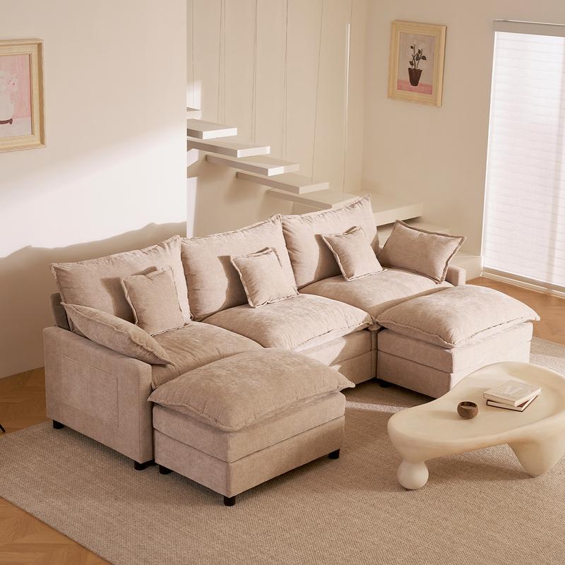 HVNIX® U-Shaped Cloud Sofa