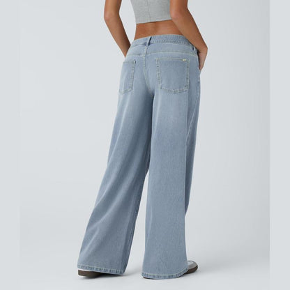 Halara Flex™ Low Rise Wide Jeans