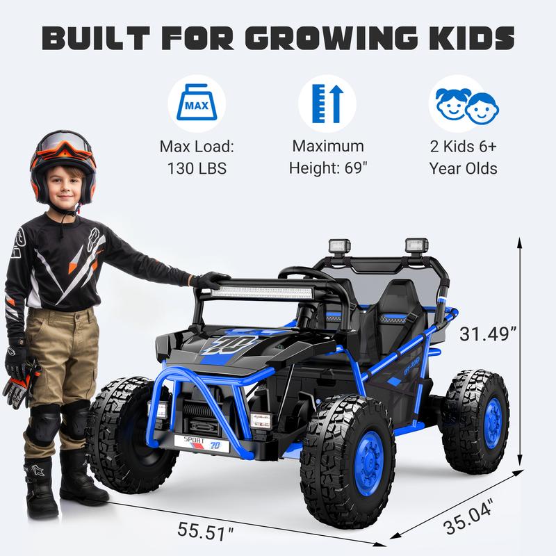 HVNIX® 36V Powerful Kids UTV