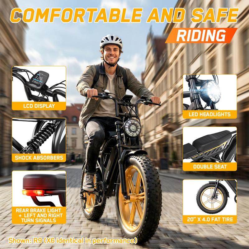 HVNIX® R9 EBIKE