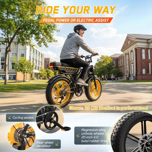 HVNIX® R9 EBIKE