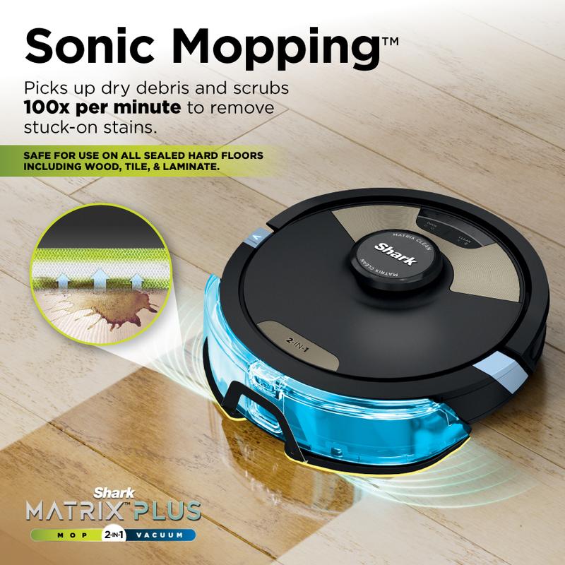 Shark Matrix Plus 2-In-1 Robot Self-Empty XL - AV2620WA